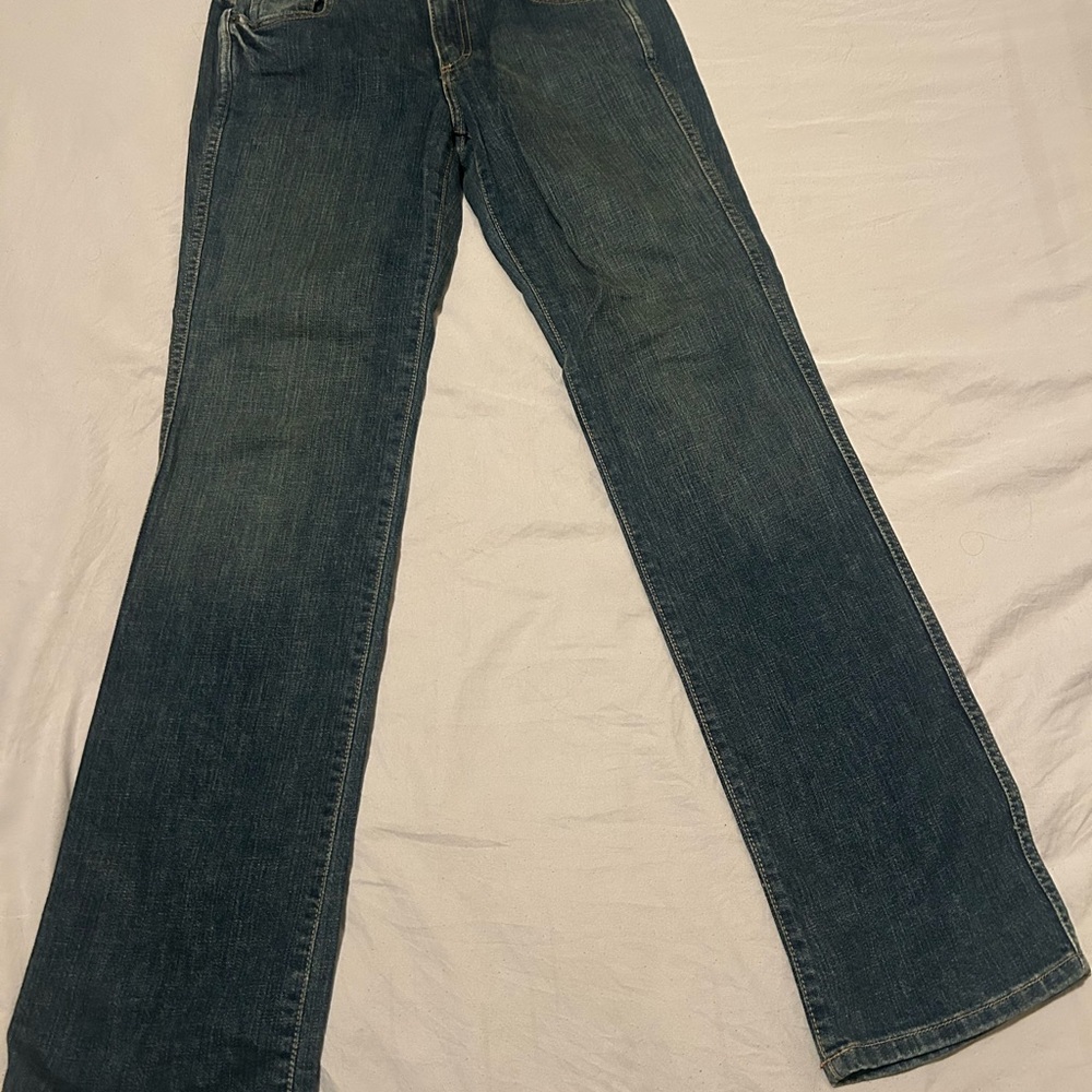 J. Crew Women's Dark Blue Straight Leg Jeans